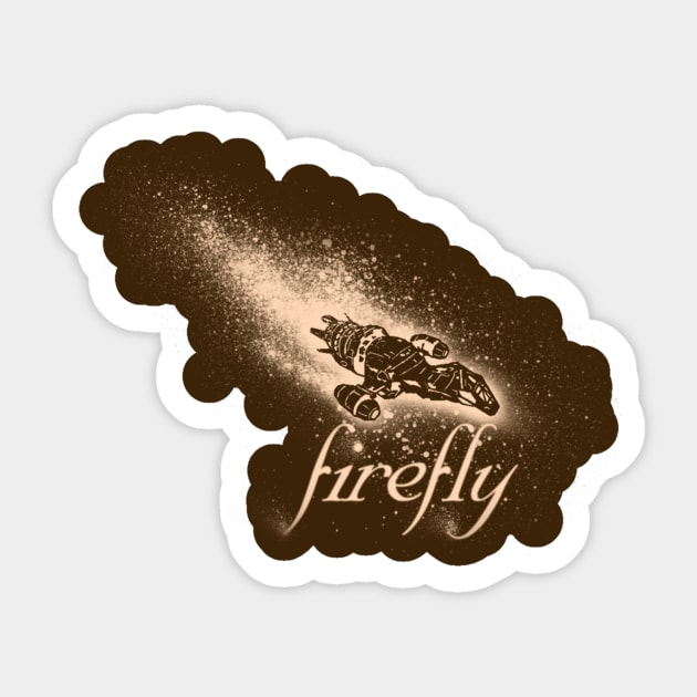 Serenity Sticker by JSKerberDesigns